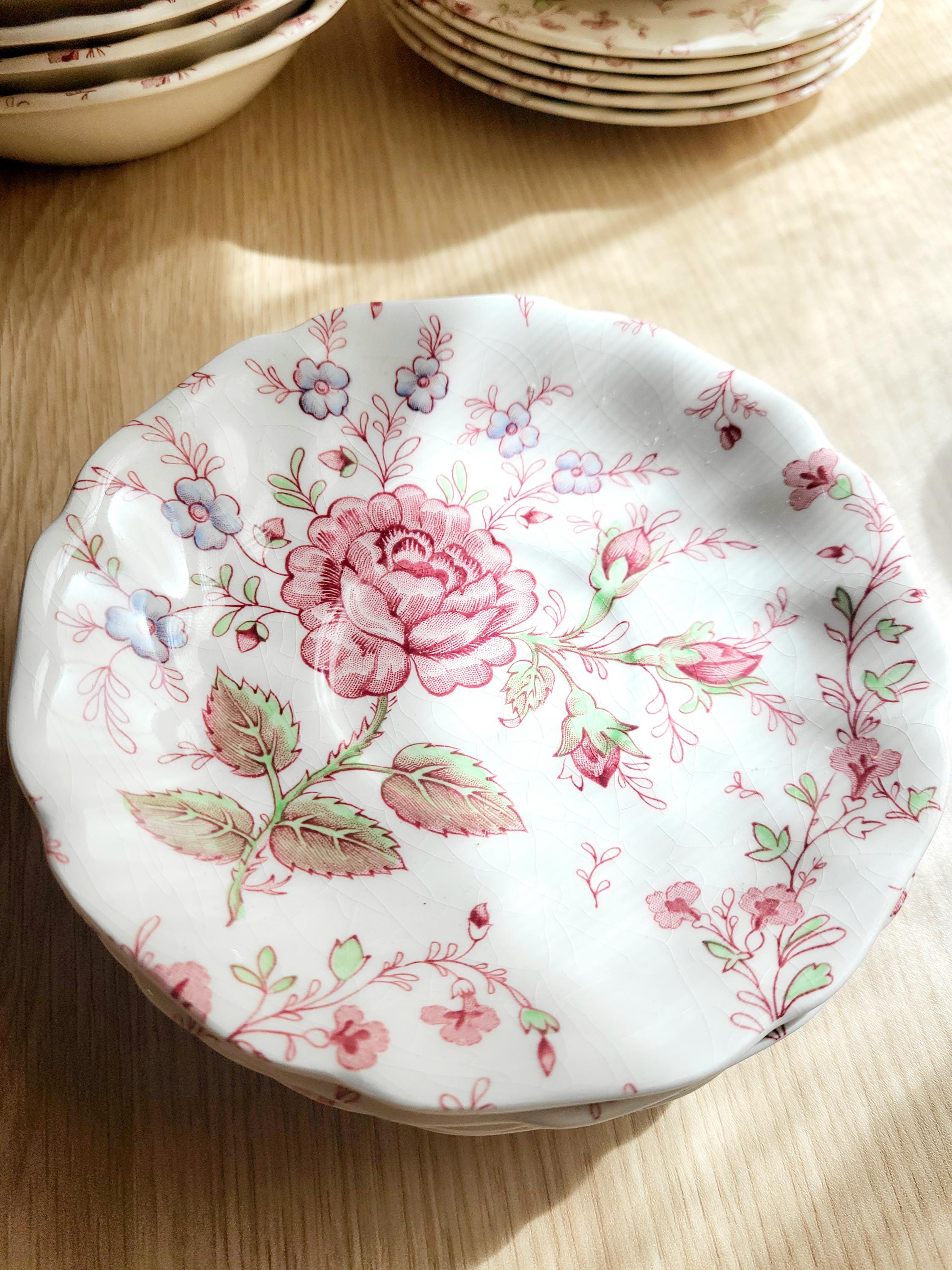 Rose Chintz Johnson Brothers | Assorted Pieces | Made in England