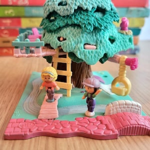 Vintage Polly Pocket | Polly&#39;s Treehouse | Bluebird Toys 1994 | Complete Set | Rare Find