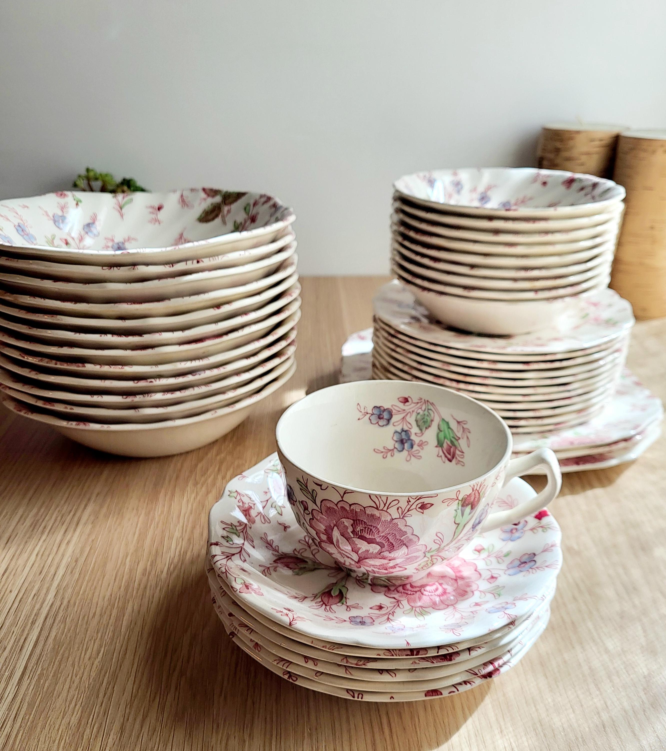 Rose Chintz Johnson Brothers | Assorted Pieces | Made in England