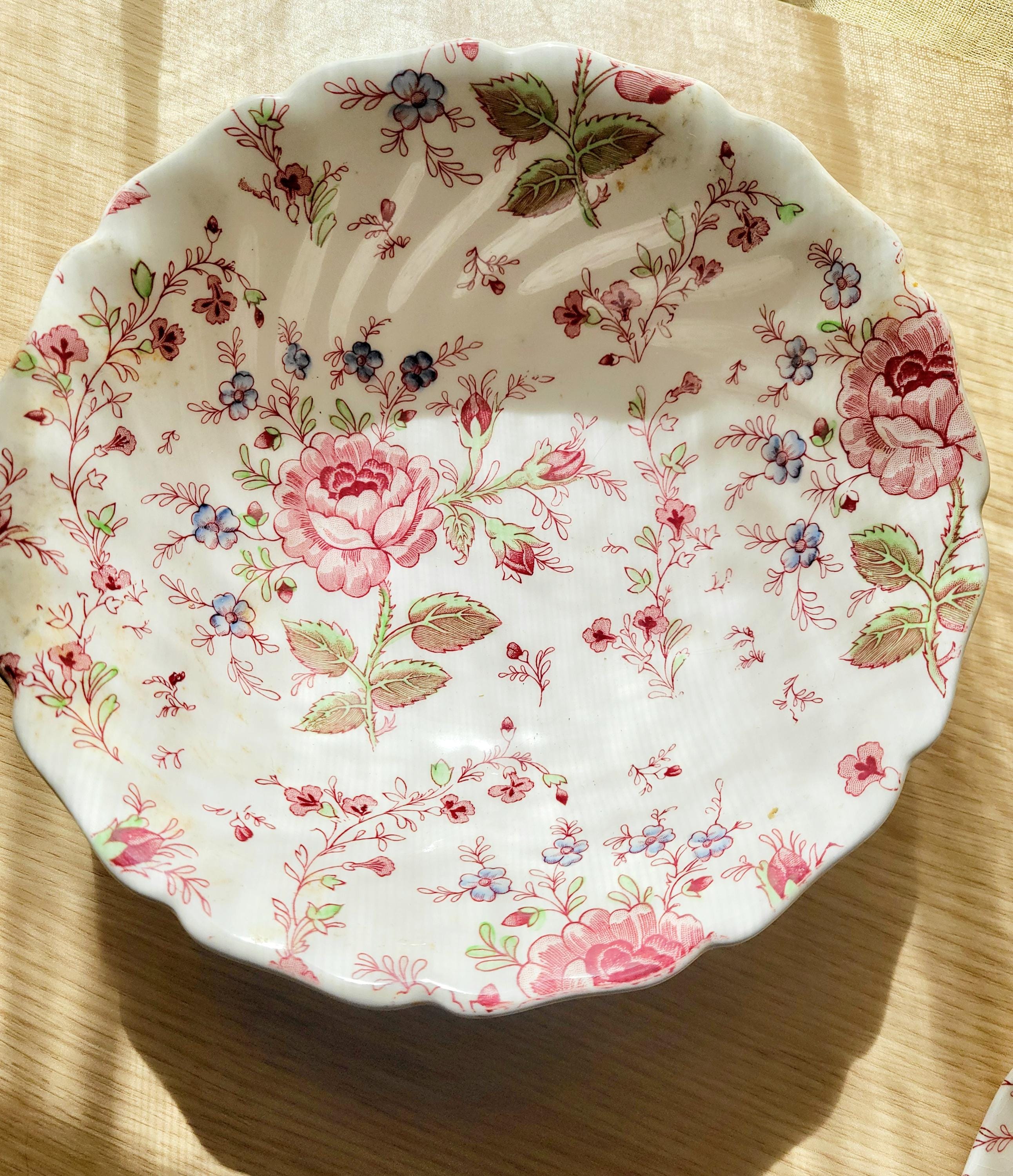 Rose Chintz Johnson Brothers | Assorted Pieces | Made in England