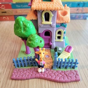 Vintage 1994 Bluebird Toys Polly Pocket Giraffe House | Rare Collectible | 90s Nostalgia