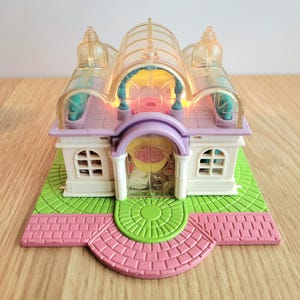 Vintage 1990&#39;s Polly Pocket Light-up Bridal Salon | 1994 Bluebird Toys | Complete & Working