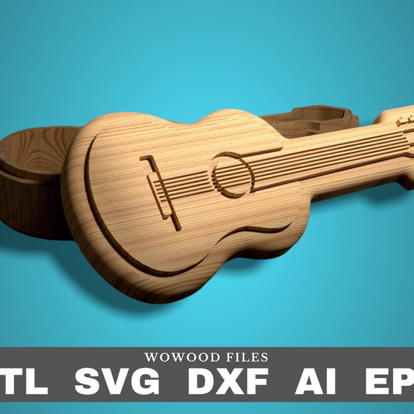 Guitar Cnc Files Etsy