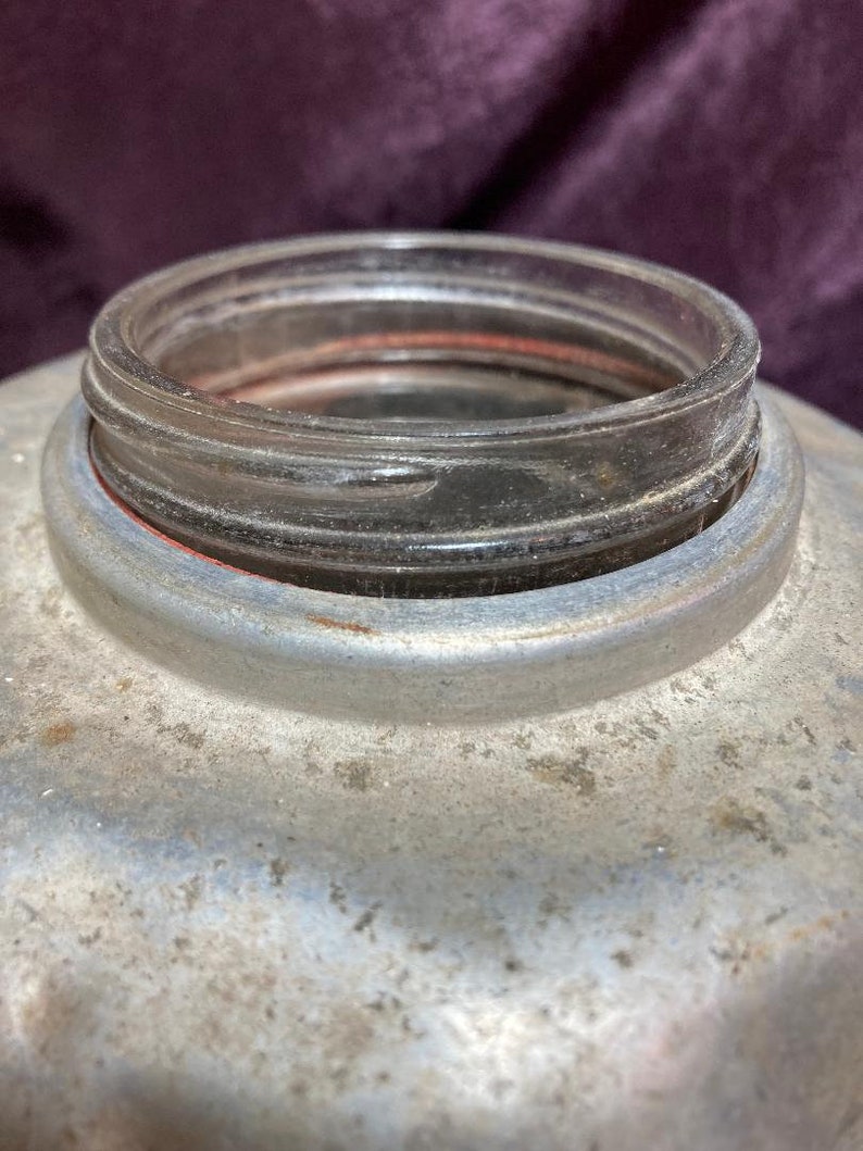 1940s Aluminum and Glass Picnic Jug WW Faris Manufacturing St. Louis, MO Patent Pending Etsy