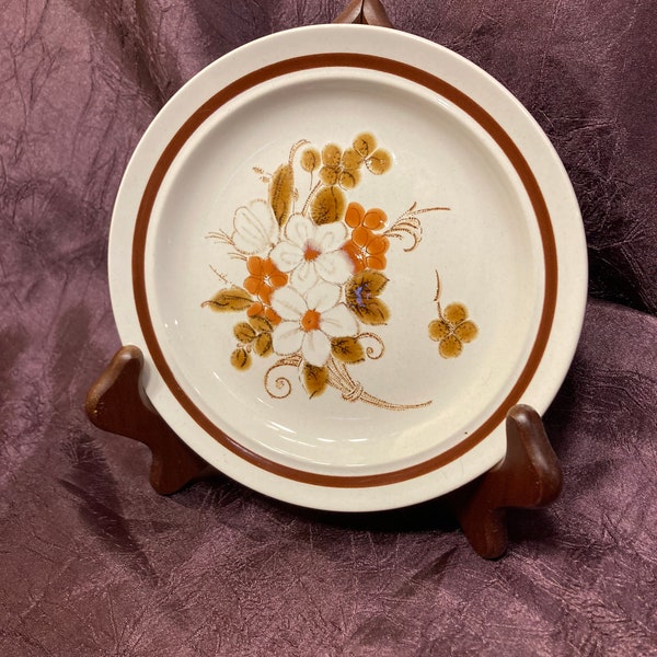 Four Seasons Collection Autumn Bouquet Butter or Appetizer Plate 6 3/8” Pristine Condition