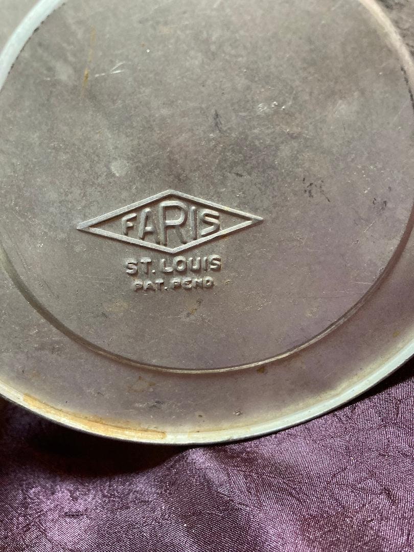 1940s Aluminum and Glass Picnic Jug WW Faris Manufacturing St. Louis, MO Patent Pending Etsy