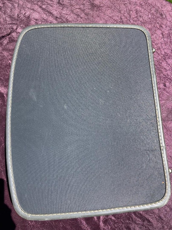 Gray Blue American Tourister Hard Shell Vintage S… - image 4