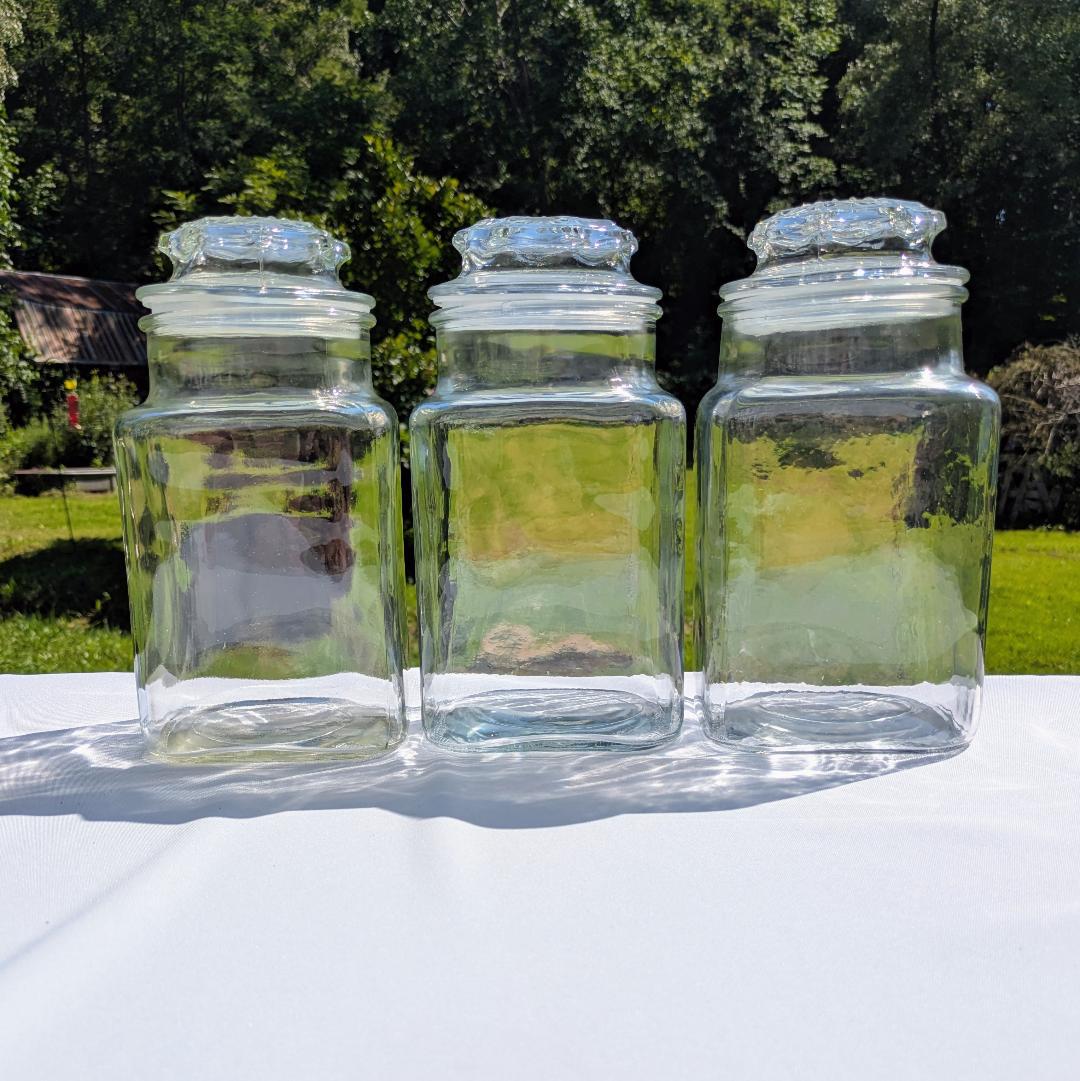 Anchor hocking glass jar - Etsy 日本