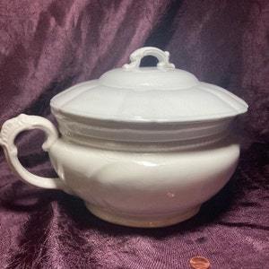 Alfred Meakin Chamber Pot Commode 1800s