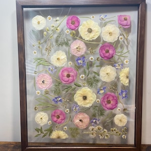 Wedding Bouquet Preservation, Pressed Flower Preservation, Framed Bouquet Preservation, Custom Bridal Flowers, Art, Wedding Gift Keepsake,