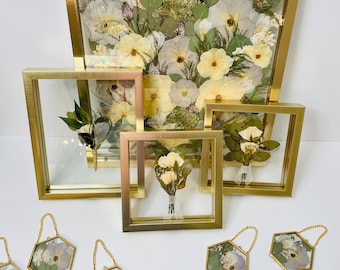 Wedding Bouquet Preservation, Pressed Flower Preservation, Framed Bouquet Preservation, Custom Bridal Flowers, Art, Wedding Gift Keepsake,