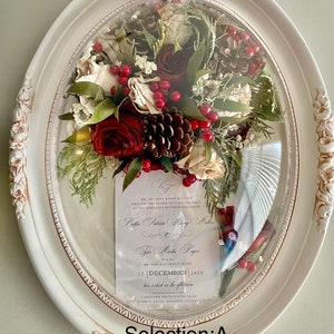 Bridal Bouquet Preservation|Wedding Flower Preservation|Wedding Preservation Gift| Pressed Flowers Preservation|Wedding Keepsake|Pressed