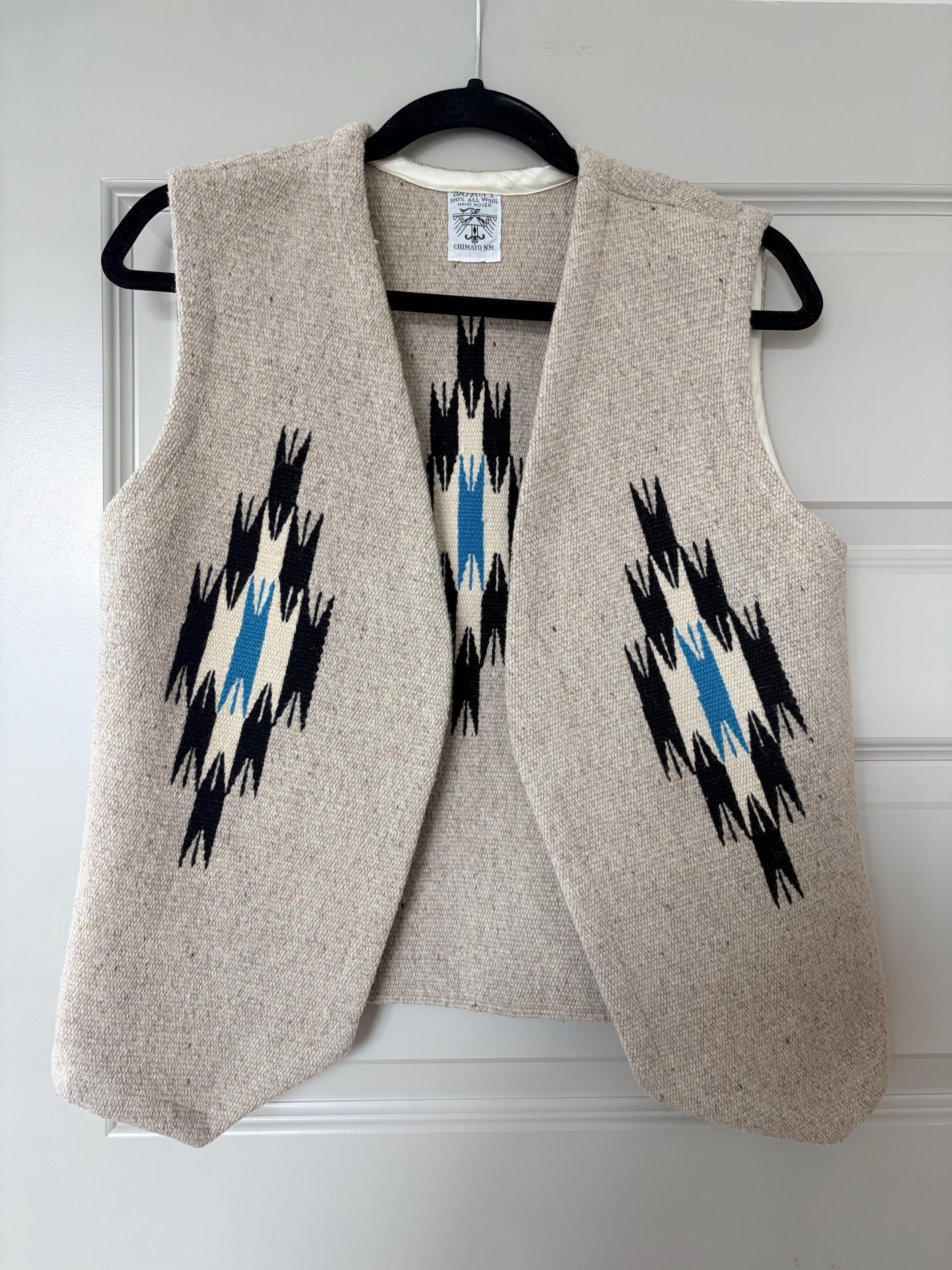 Ortegas Chimayo Vest - Etsy