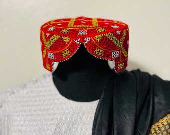 Traditional Kandahari Hat/Afghan Handmade Kandahari Cap / Pashtun traditional hat / Pashtun Hat