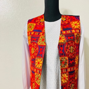 Traditional Waistcoat for Men / Waskat for Men / Afghani Party & Wedding Waistcoat for Men /Afghan Beautiful Waskat for Men