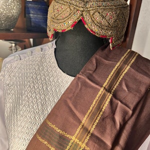 Kandahari Hat/Afghan Handmade Kandahari Cap / Pashtun traditional hat / Pashtun Hat S2