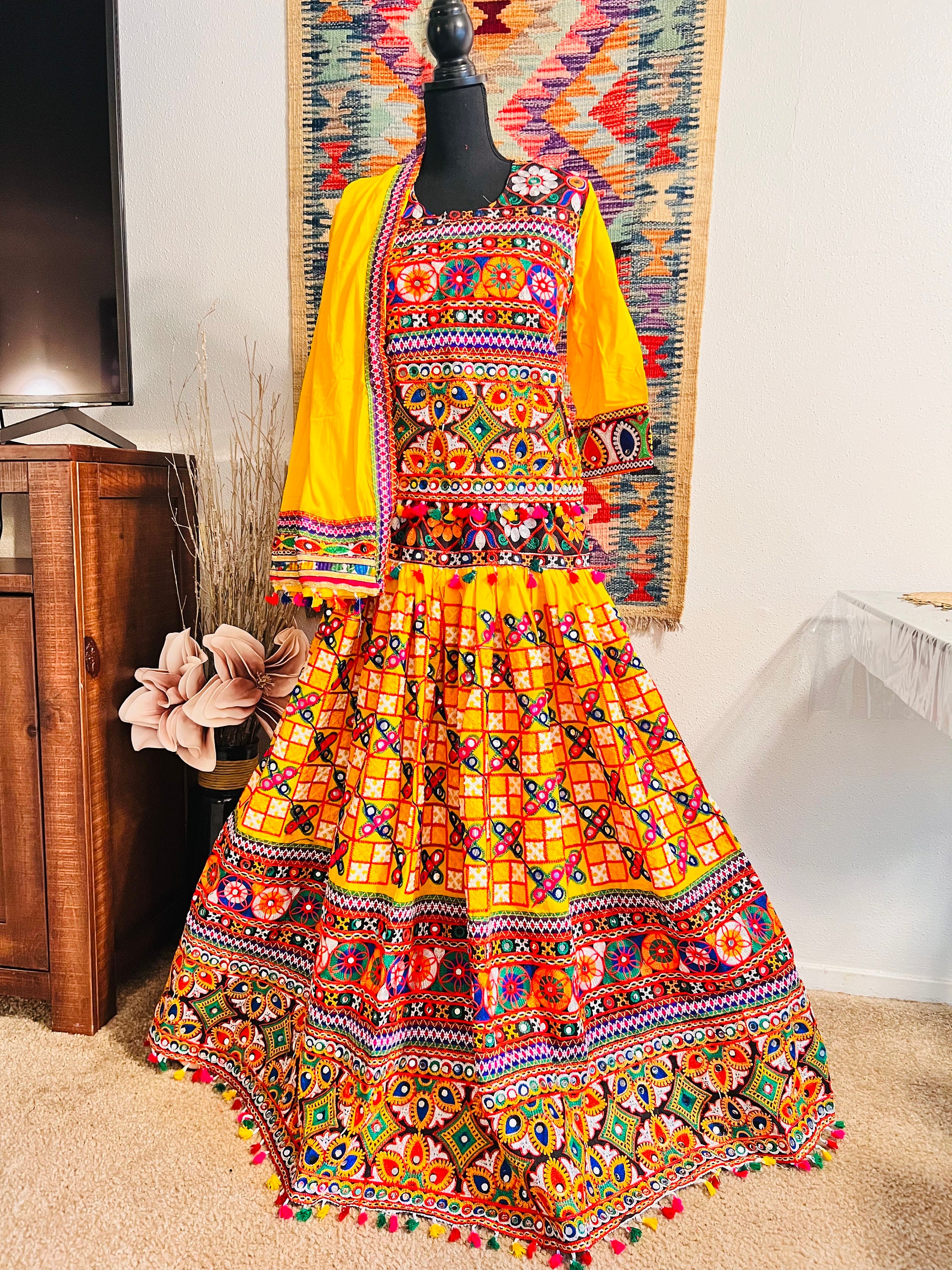 Gujrati Dress - Etsy
