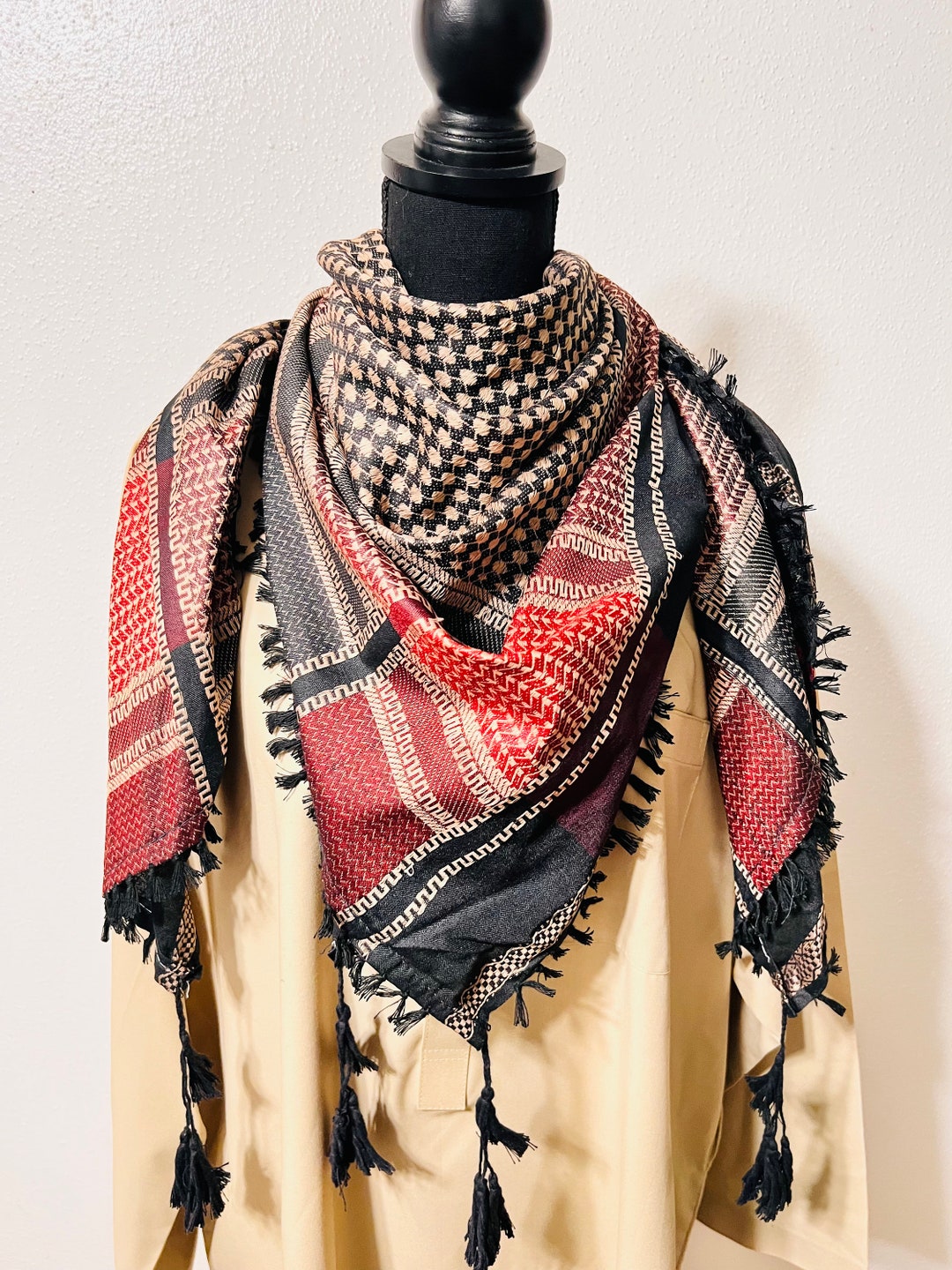 High Quality Afghan Men Shemagh / Scarf for Men / Afghani Men Etsy