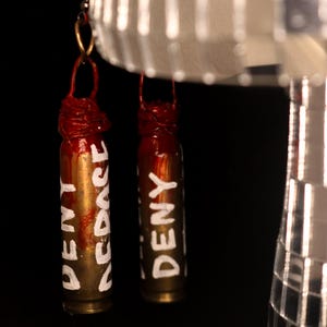 Defend Deny Depose Earrings