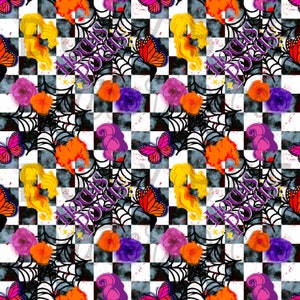 I smell children checkered  seamless file