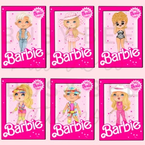 Pink doll box seamless file