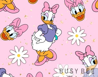 Gänseblümchen-Enten-nahtlose Datei