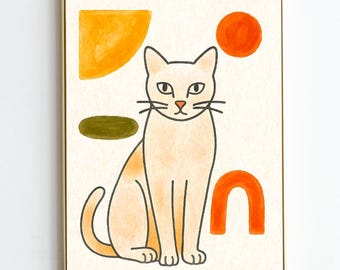 BOHO Kitty - Digitaldruck