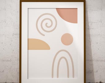 BOHO Clay Stille - Digitaldruck