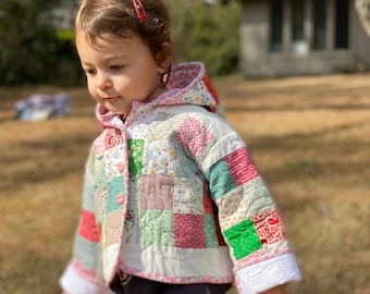 Childrens Quilt Coat/12-24M