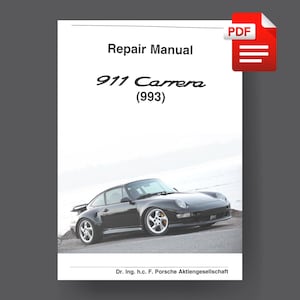 ポルシェ 911 カレラ (993) ワークショップ修理マニュアル PDF