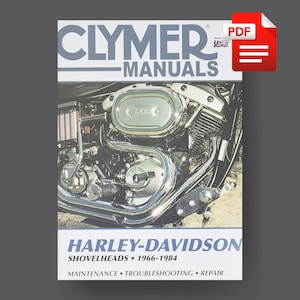 Harley-Davidson サービスマニュアル 1970-1984 1966-1970 Harley Davidson Service Manual. - Etsy