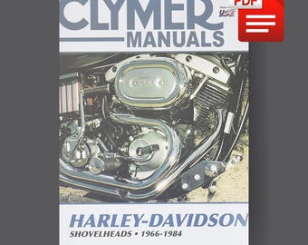 Harley-Davidson 1966-1984 Shovelheads Motorcycle Service Repair Manual PDF