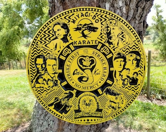 Cobra Kai Aztec Calendar - SVG, DXF, EPS File