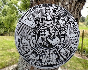Arnold Schwarzenegger Aztec Calendar - SVG, DXF, EPS File
