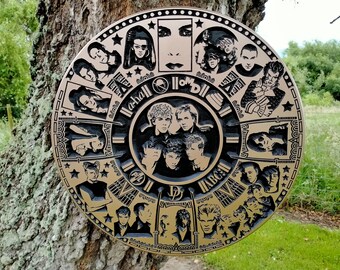 New Wave Aztec Calendar - SVG, DXF, EPS File