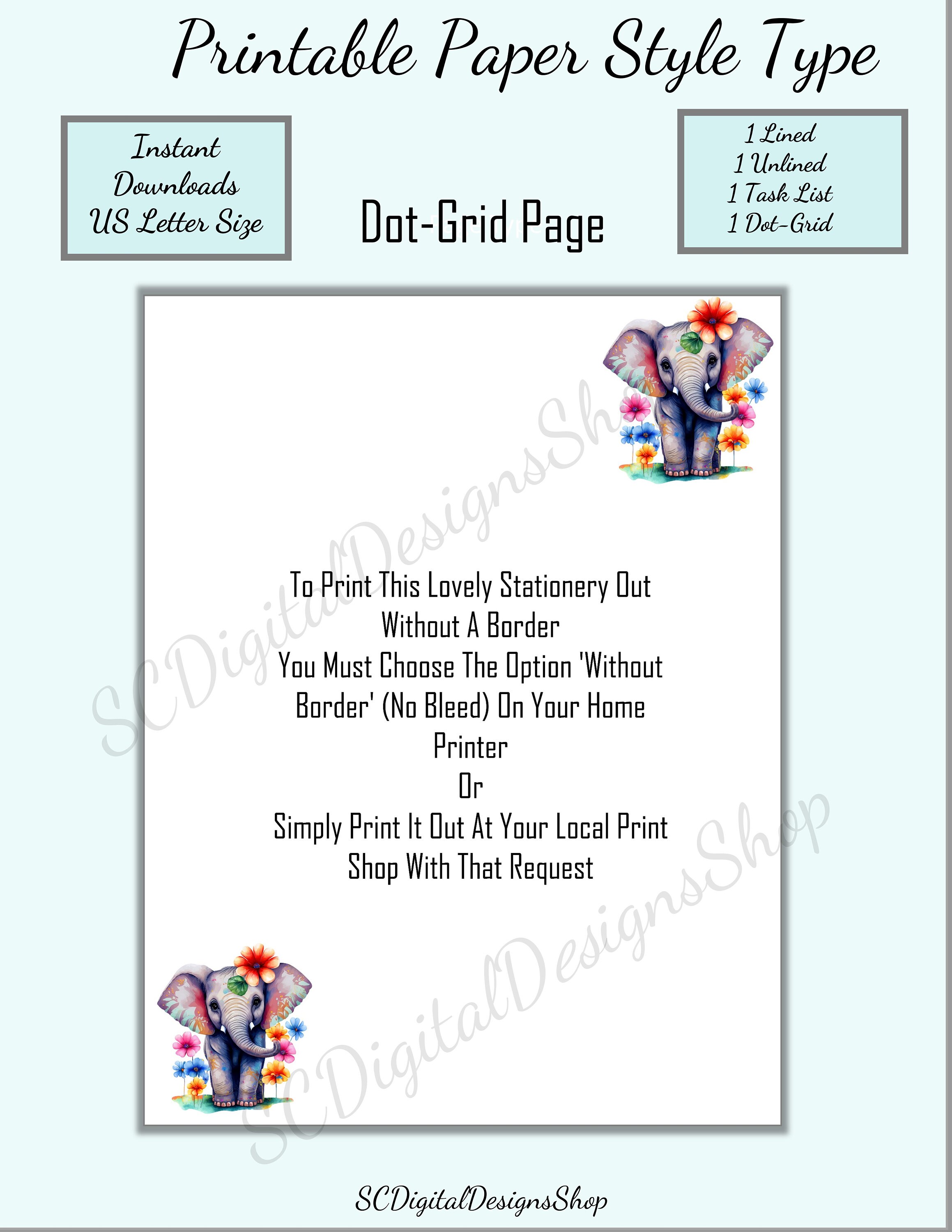 Cute Baby Elephant DIGITAL DOWNLOAD PRINTABLE - Etsy