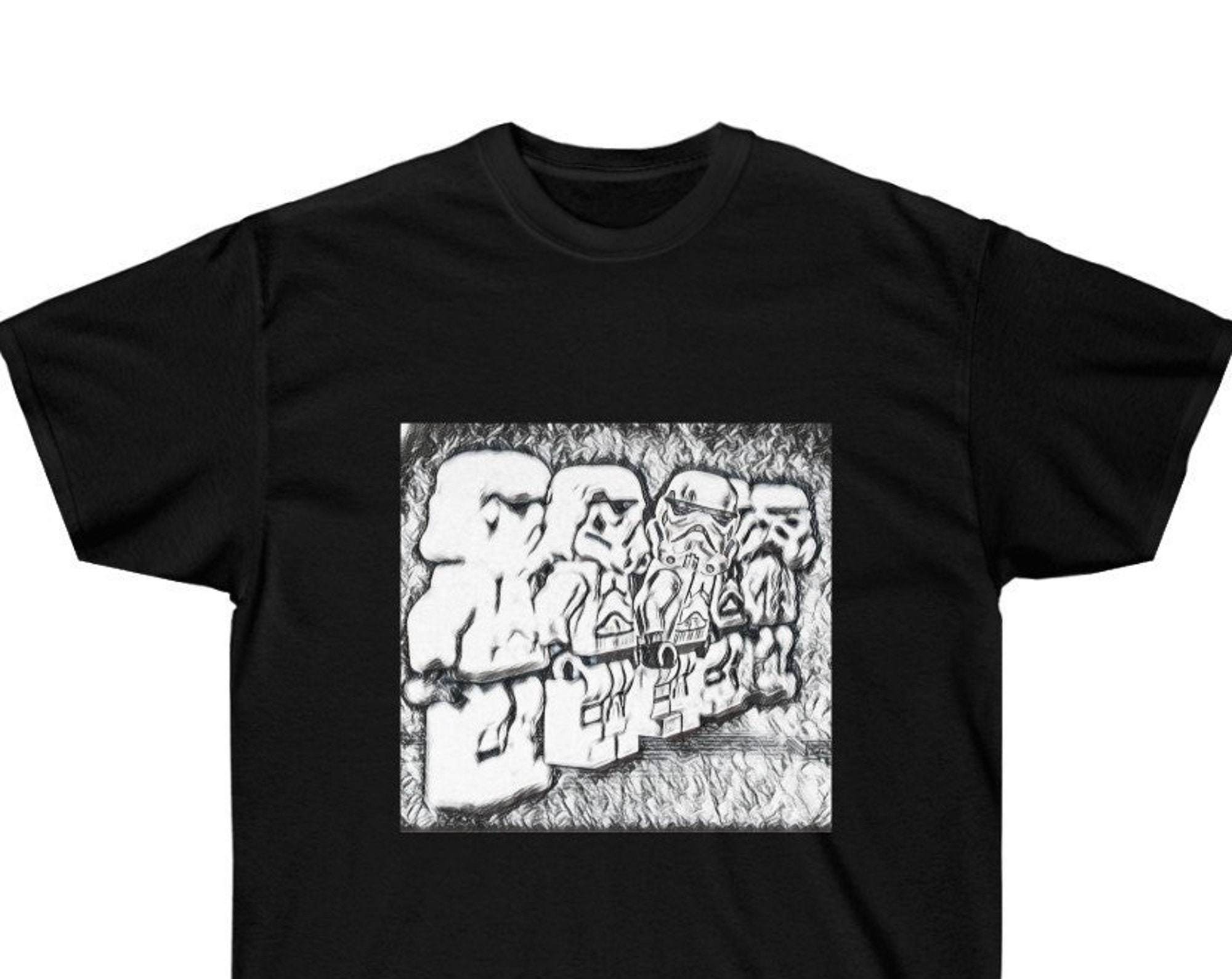 Storm Trooper Stormtrooper Floral out of Line - T Shirt Storm Trooper Stormtrooper Floral out of Line - T Shirt