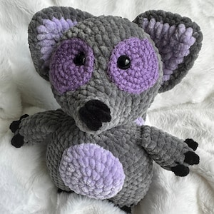 Reina Racoon | READY TO SHIP | crochet plushie | Amigurumi | Handmade | Stuffed Animal