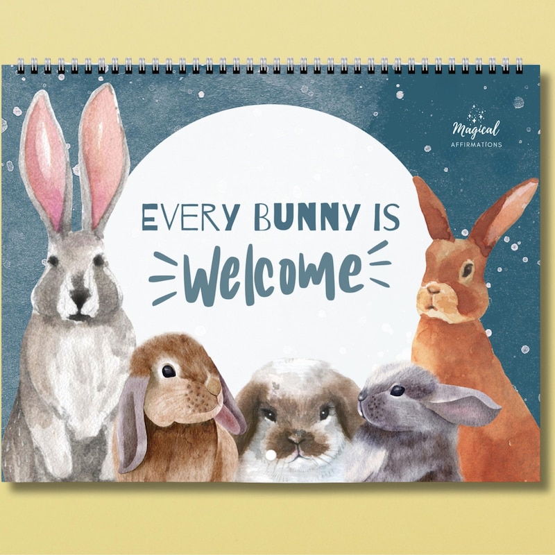 Rabbit Calendars 2025 Etsy