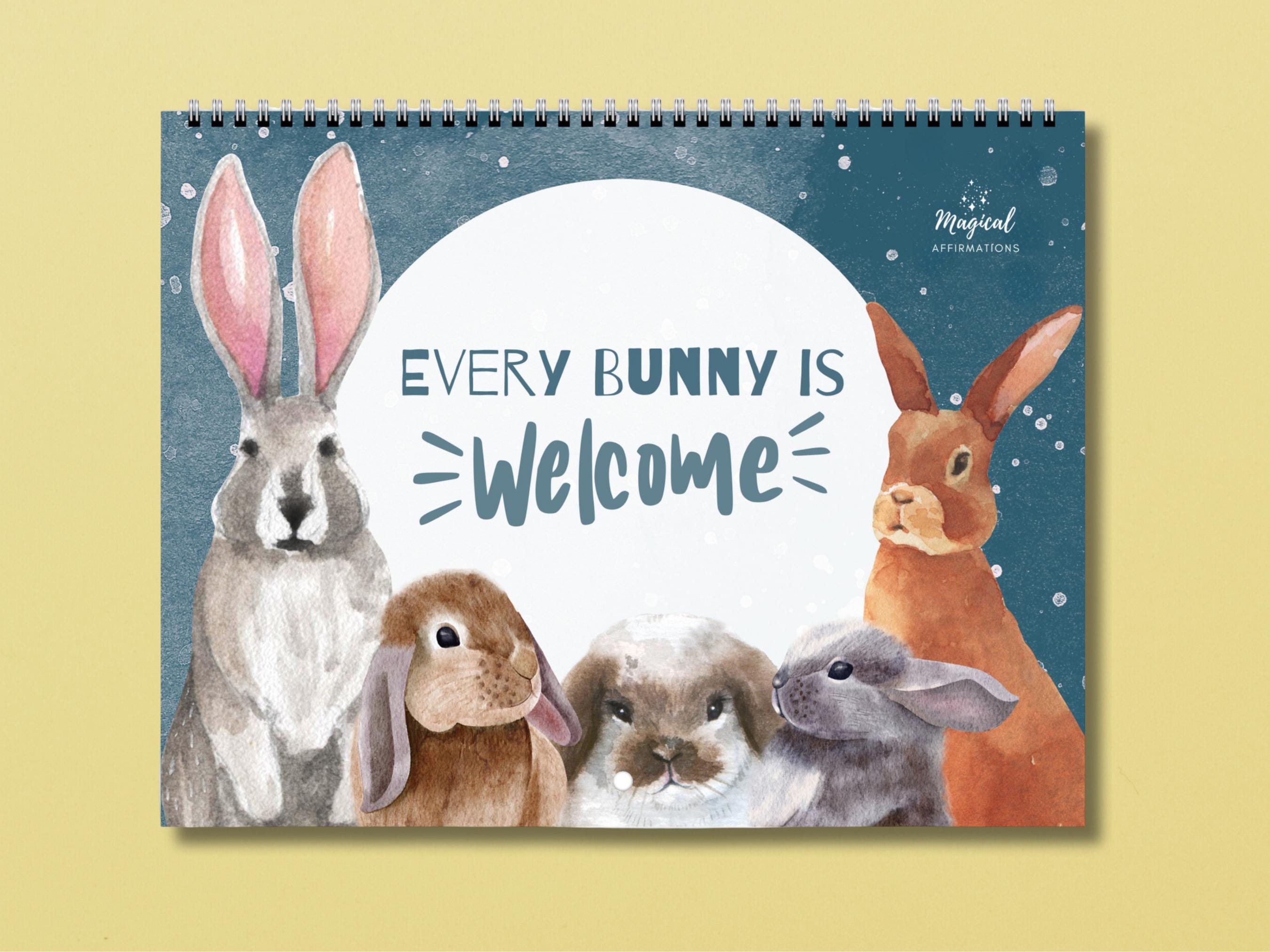 Buy 2026 Watercolor Rabbits Calendar for Kids or Bunny Mom • Whimsical  Bunny Calendar for Classroom, Nursery \u0026 Homeschool Online in India - Etsy, image size:2700x2025