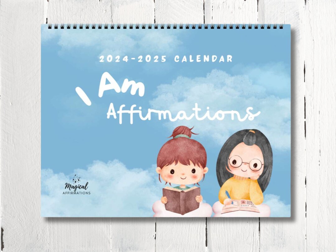 Buy 20242025 I Am Affirmations Mid Year Student Academic Wall