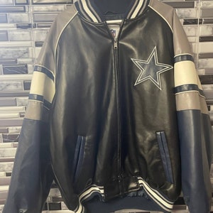 Dallas Cowboys Jacket Leather - Etsy