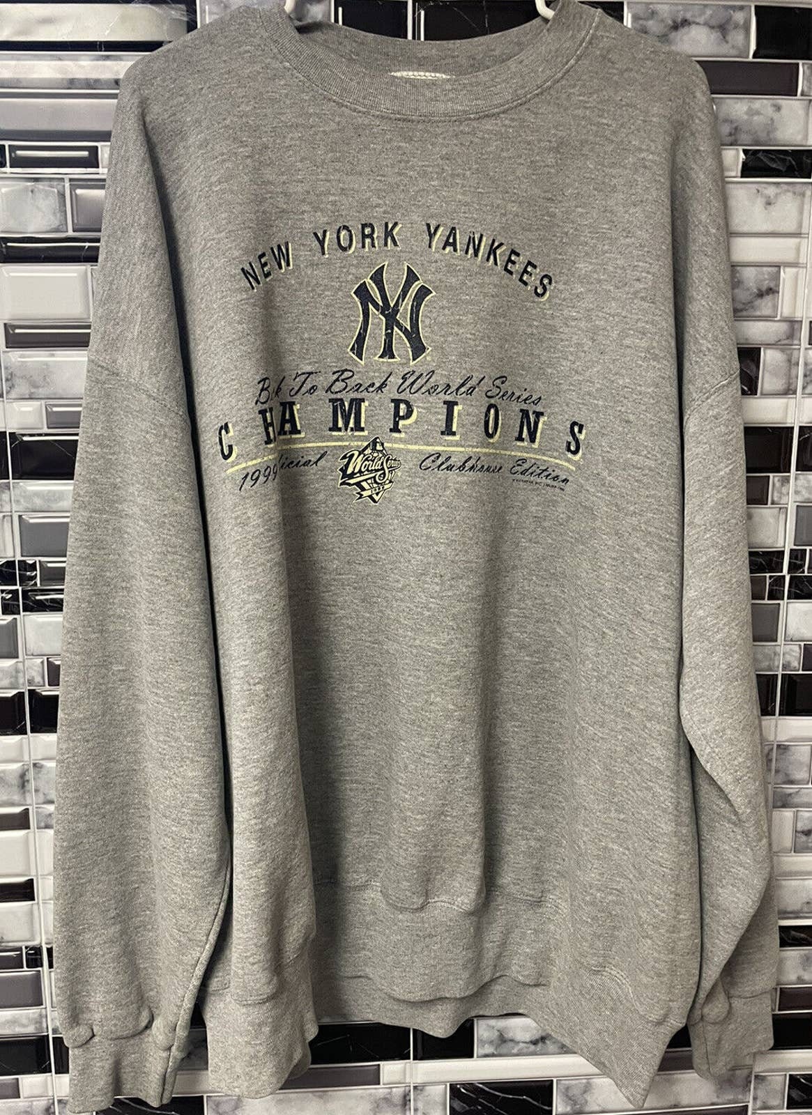 Vintage Lee Sport MLB New York Yankees Sweatshirt Mens XXL Etsy