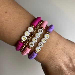 Custom Word Bracelet | Personalized Name Bracelet | Customized Letter Bracelet | Matching Name bracelet | Gift for her | Friendship bracelet