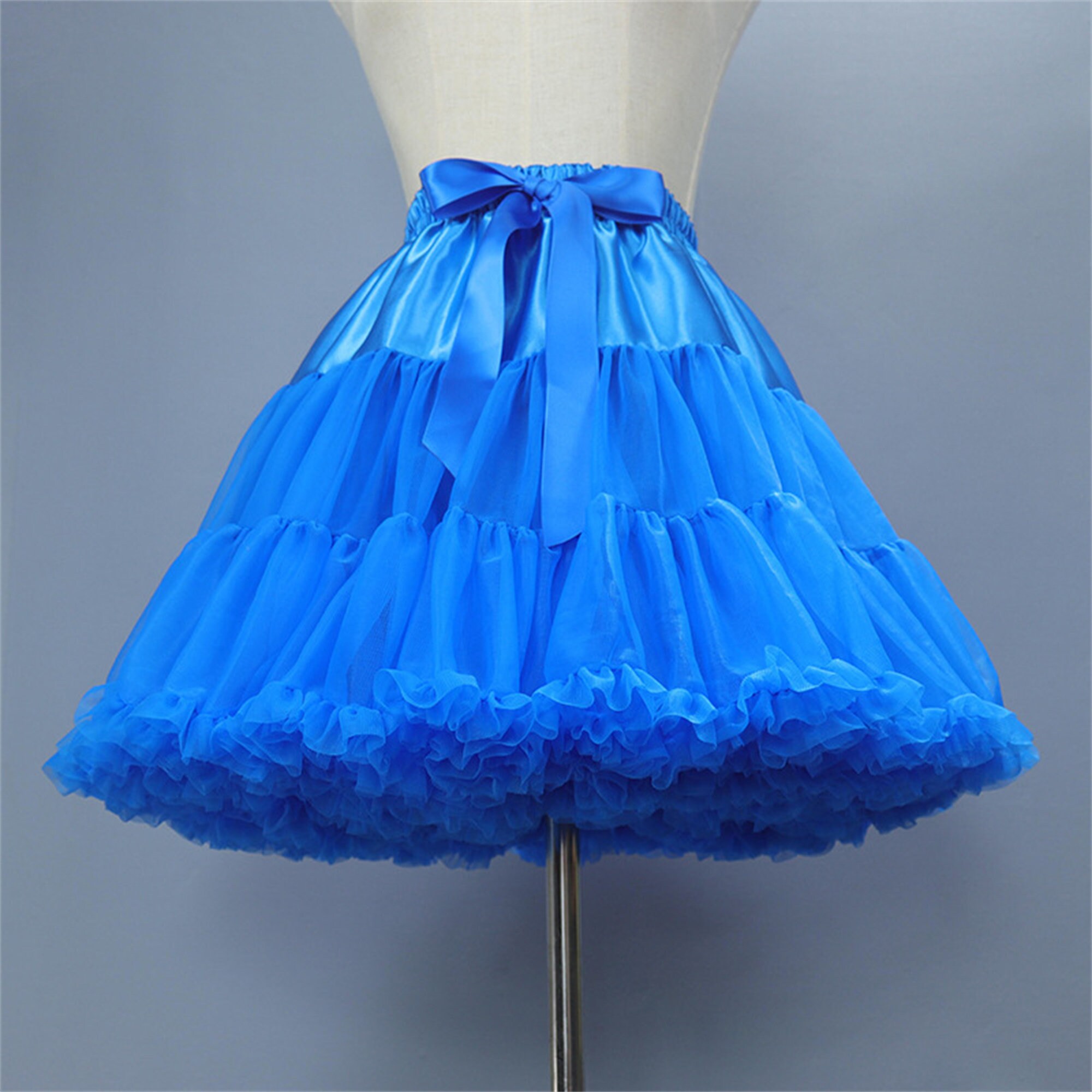 blue underskirt