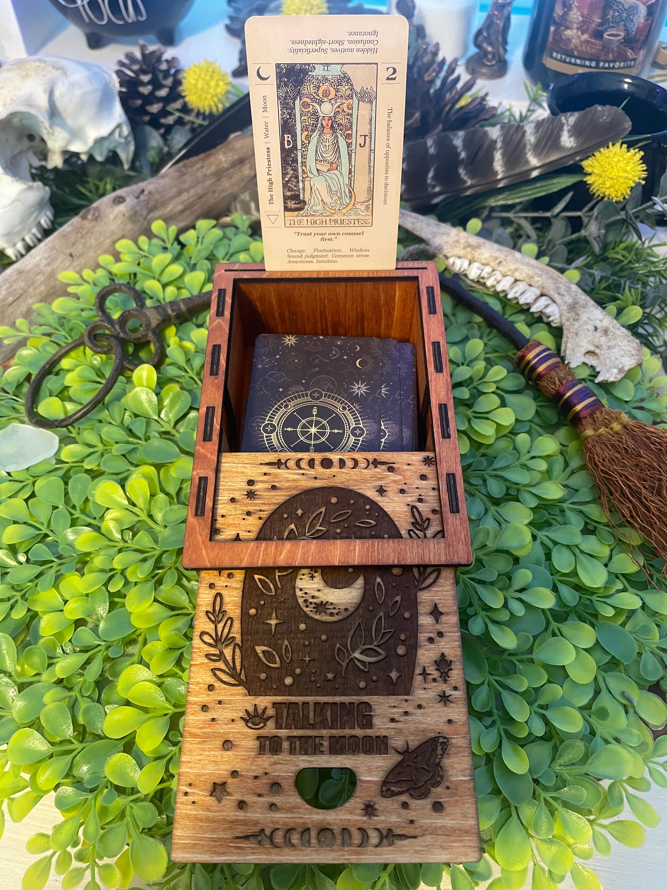 Tarot Card Box Example Tarot Card Box - Etsy