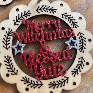 Wooden Yule Ornaments