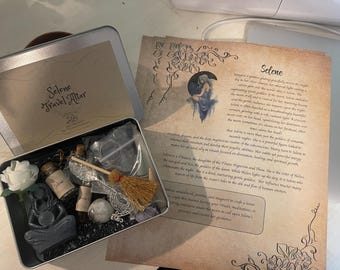Selene Travel Altar Kit: Embrace the Magic of the Moon
