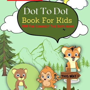 Dot To Dot Activity Book For Kids | Digital Download | 100 Pages of Fun Dot To Dot | Ages 8-12 | Mixed Ages Throughout Book