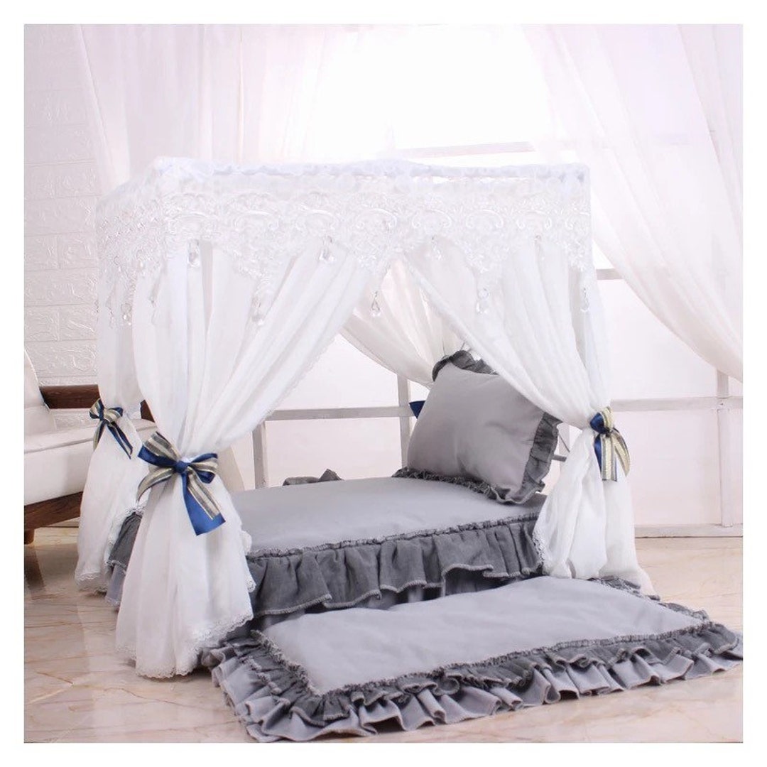 Luxurious Dog Diva Bed. Dog Four Poster Bed. Pet Princess Bed. Etsy